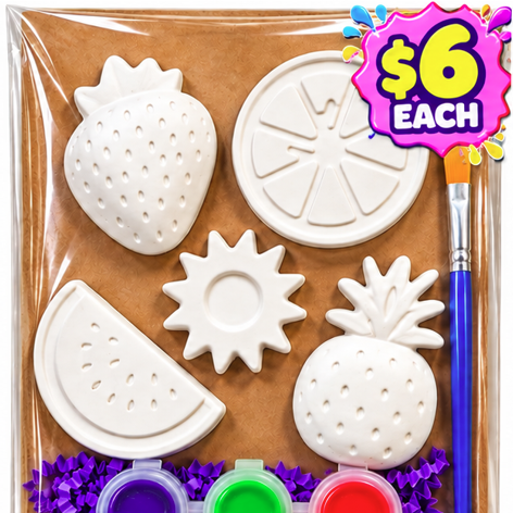 Paintable Fruit Kit